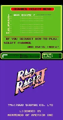 PlayChoice-10: Rad Racer II